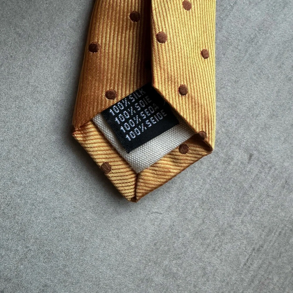 Alexander McQueen Classic Polka Dot Silk Tie